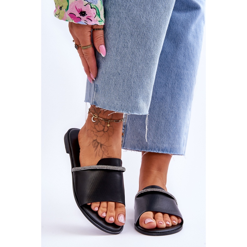 Talons Plats Élégants Noir Termen le noir 1