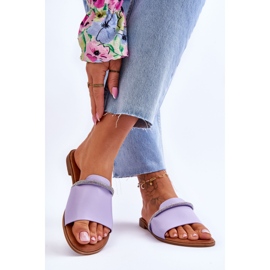 Talons Plats Élégants Violet Termen 2 Talons Plats Élégants Violet Termen 2