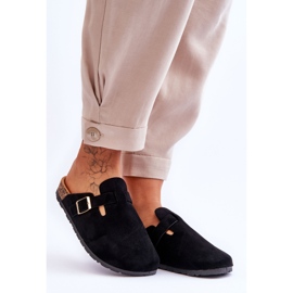 FJ1 Sandales Daim Sur Plateforme Liège Noir Vellma le noir 6