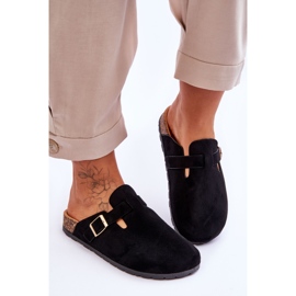 FJ1 Sandales Daim Sur Plateforme Liège Noir Vellma le noir 4