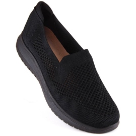 Atletico Chaussures de sport confortables pour femmes noires Style dames le noir 1