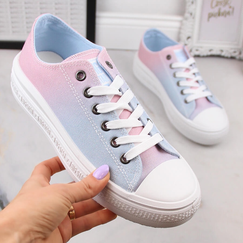 Baskets pour femmes sur la plate-forme multicolore Big Star LL274A187 1