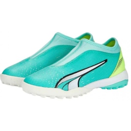 Chaussures Puma Ultra Match Ll + Mid Tt Jr 107231 03 vert vert 2
