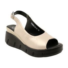 Sandales Compensées Doré Filippo DS3595/23 GO d'or 1