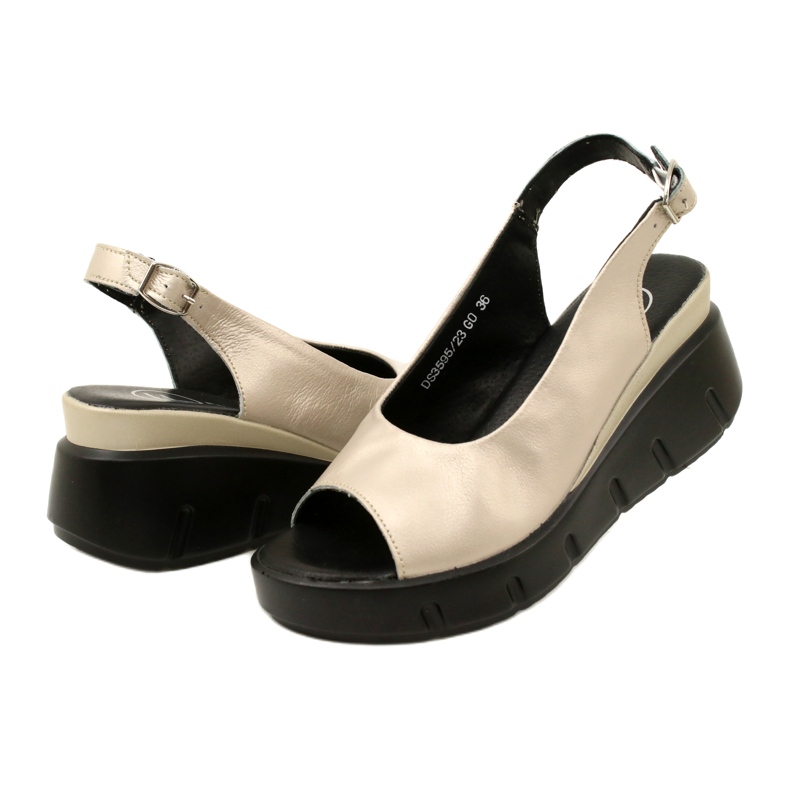 Sandales Compensées Doré Filippo DS3595/23 GO 4