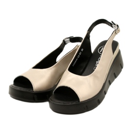 Sandales Compensées Doré Filippo DS3595/23 GO 3