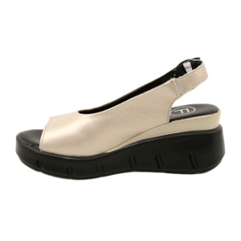 Sandales Compensées Doré Filippo DS3595/23 GO d'or 2