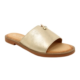 Chaussons Femme à la Mode Filippo DK4625/23 GO Or d'or 1