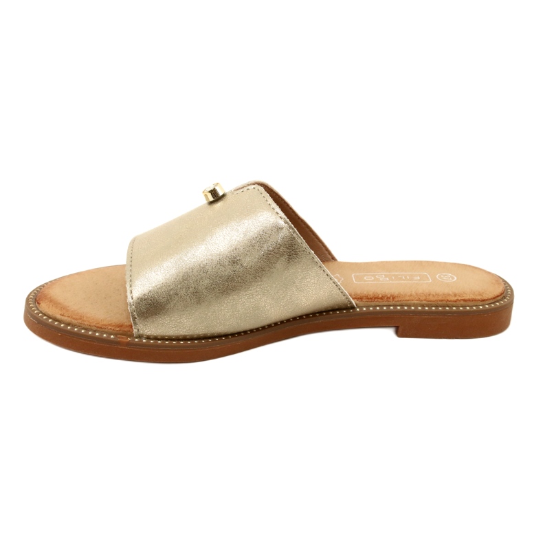 Chaussons Femme à la Mode Filippo DK4625/23 GO Or doré 2