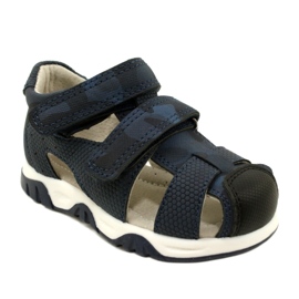 Evento Sandales Velcro Miss Garçon, Bleu Marine 23DZ23-5909 1