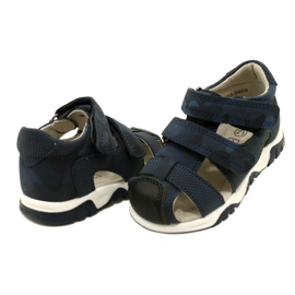 Evento Sandales Velcro Miss Garçon, Bleu Marine 23DZ23-5909 4