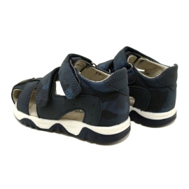 Evento Sandales Velcro Miss Garçon, Bleu Marine 23DZ23-5909 5