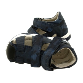 Evento Sandales Velcro Miss Garçon, Bleu Marine 23DZ23-5909 6