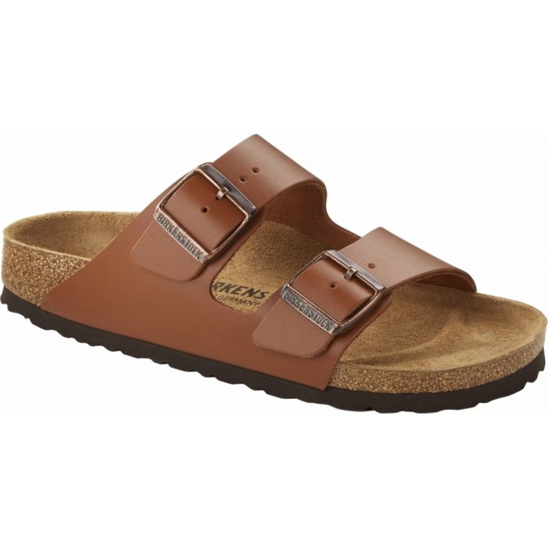 Birkenstock Arizona Nl W 1019075 chaussons brun 1 Birkenstock Arizona Nl W 1019075 chaussons brun 1