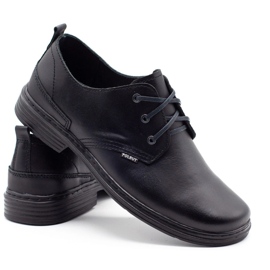 Polbut Chaussures pour hommes noires 191K 3