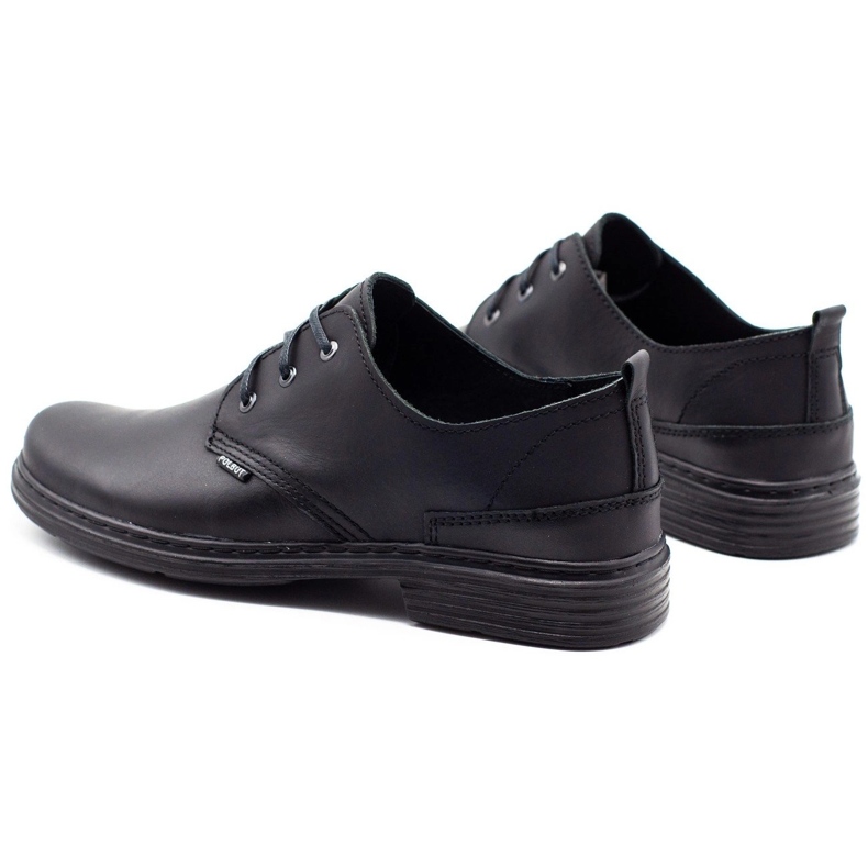 Polbut Chaussures pour hommes noires 191K le noir 4