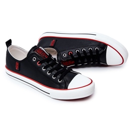 Baskets en cuir pour hommes Big Star JJ174068 Noir le noir 1 Baskets en cuir pour hommes Big Star JJ174068 Noir le noir 1