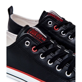 Baskets en cuir pour hommes Big Star JJ174068 Noir le noir 4 Baskets en cuir pour hommes Big Star JJ174068 Noir le noir 4