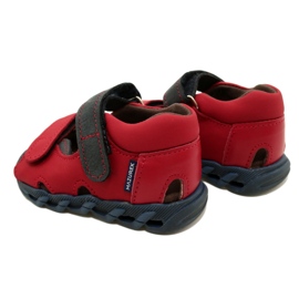 Sandales en cuir pour enfants pour fermeture scratch Mazurek 1363 rouge 6 Sandales en cuir pour enfants pour fermeture scratch Mazurek 1363 rouge 6