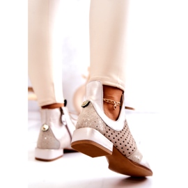 Bottines en Cuir Maciejka 05541-25 Beige clair 4 Bottines en Cuir Maciejka 05541-25 Beige clair 4