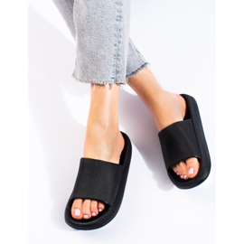 Chaussons femme Shelovet noirs le noir 1