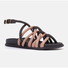 Marco Shoes sandales à brides Tubelare noir 1