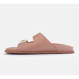 Marco Shoes Chaussons à boucles beige 1 Marco Shoes Chaussons à boucles beige 1