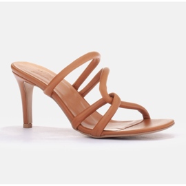 Marco Shoes Escarpins à brides Tubelare brun 1