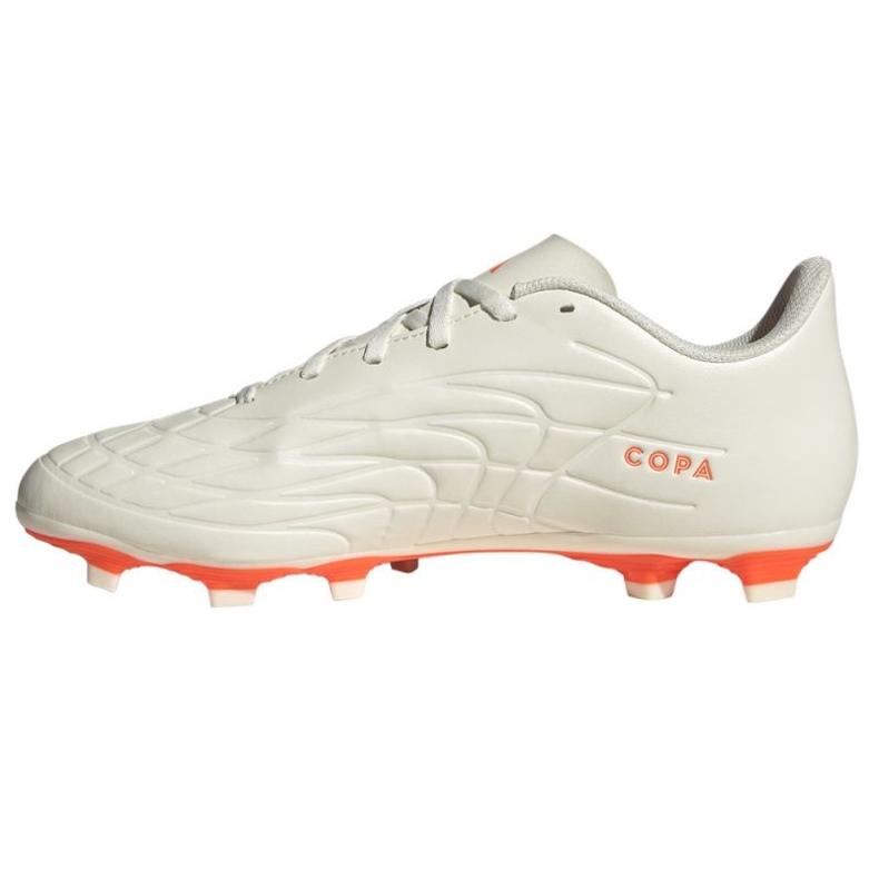 Adidas Copa Pure.4 Fg M GY9082 chaussures de football blanche blanche 1 Adidas Copa Pure.4 Fg M GY9082 chaussures de football blanche blanche 1