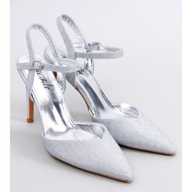 Escarpins à talons ouverts Imogen Silver argent 1