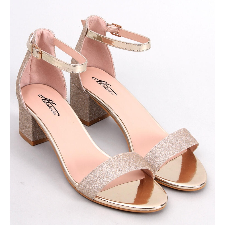 Sandales à talons Costello Gold d'or 1