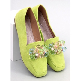 Mocassins à perles Deley Green vert 1