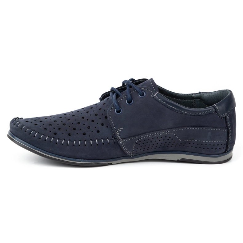 KOMODO Chaussures homme mocassins 875 été bleu marine 1
