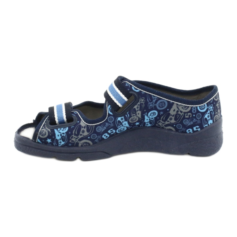 Sandales pour enfants de Befado 969x159 bleu 3