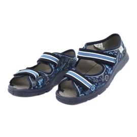 Sandales pour enfants de Befado 969x159 bleu 4