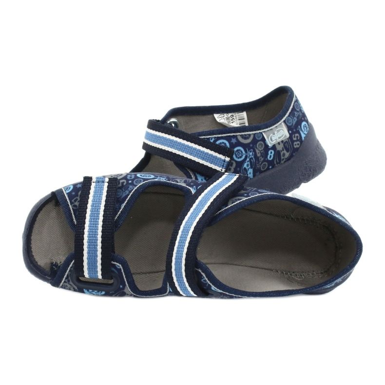 Sandales pour enfants de Befado 969x159 bleu 6