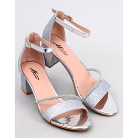 Sandales à petits talons Altidore Silver argent 1