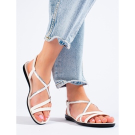 Sandales blanches femme Vinceza 2 Sandales blanches femme Vinceza 2