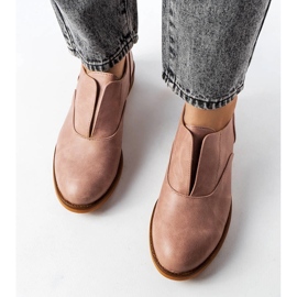 Derbies beiges LS5379 Taupe 2