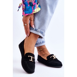 Mocassins à enfiler noirs Carly Classic 2