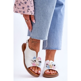 Vinceza Sandales Femme Cuir Avec Pierres Blanc Mersea le noir 1 Vinceza Sandales Femme Cuir Avec Pierres Blanc Mersea le noir 1