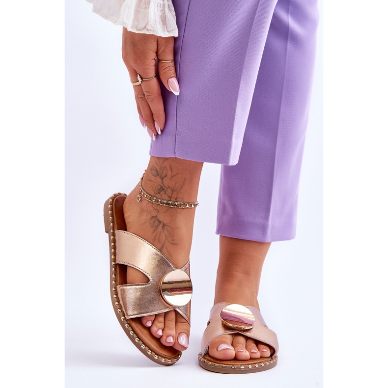 Vinceza Escarpins Golden Kenley pour femmes d'or 1