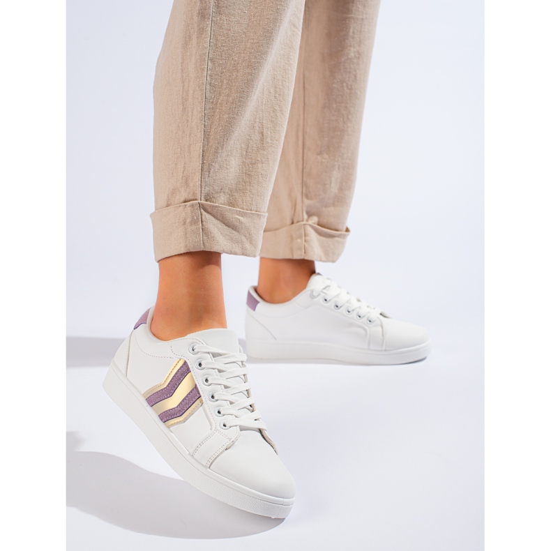 Chaussures de sport classiques blanches Shelovet 1 Chaussures de sport classiques blanches Shelovet 1