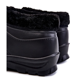 PM2 Bottes de pluie isolées en mousse pour hommes Noir Tanyo 4