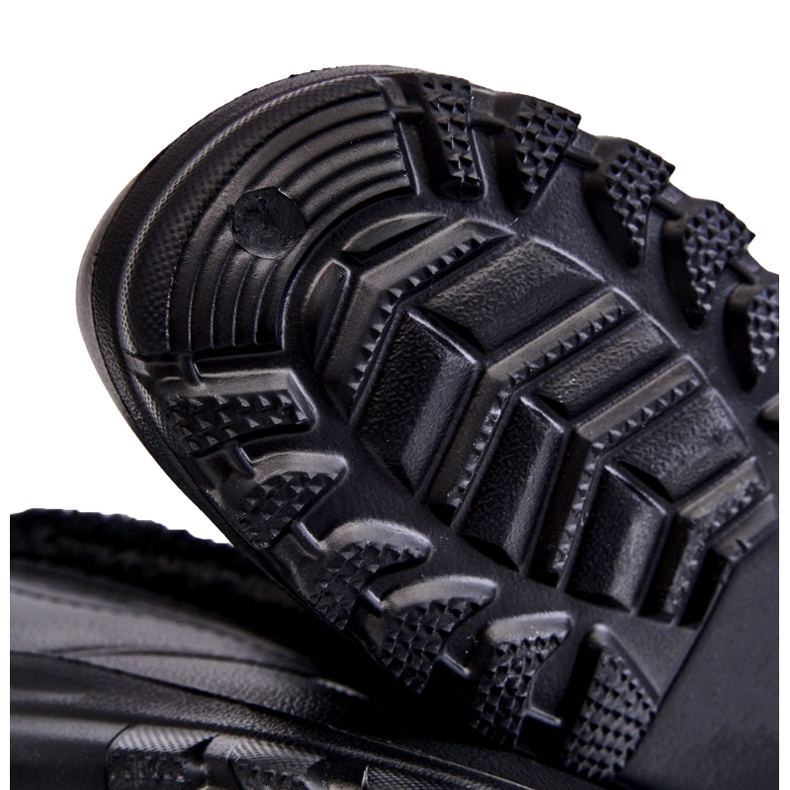 PM2 Bottes de pluie isolées en mousse pour hommes Noir Tanyo 3