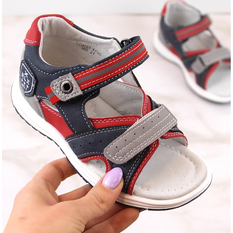 McKeylor 47700 sandales velcro multicolores pour garçon 1