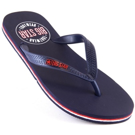 Tongs homme Big Star bleu marine JJ174537 1
