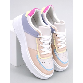 Baskets Colourful Fields Beige multicolore 5