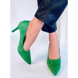 Escarpins classiques femme Eurielle Vert 3