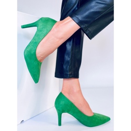 Escarpins classiques femme Eurielle Vert 2